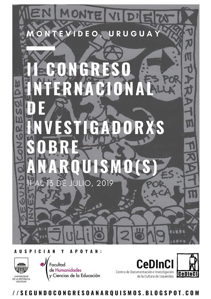 Se publicaron las Actas del II Congreso Internacional de Investigadores sobre Anarquismo (s)