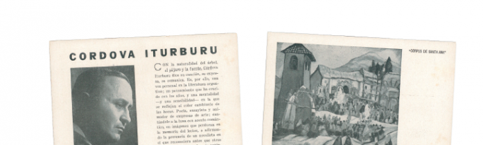Catalogación del fondo Cayetano Córdova Iturburu