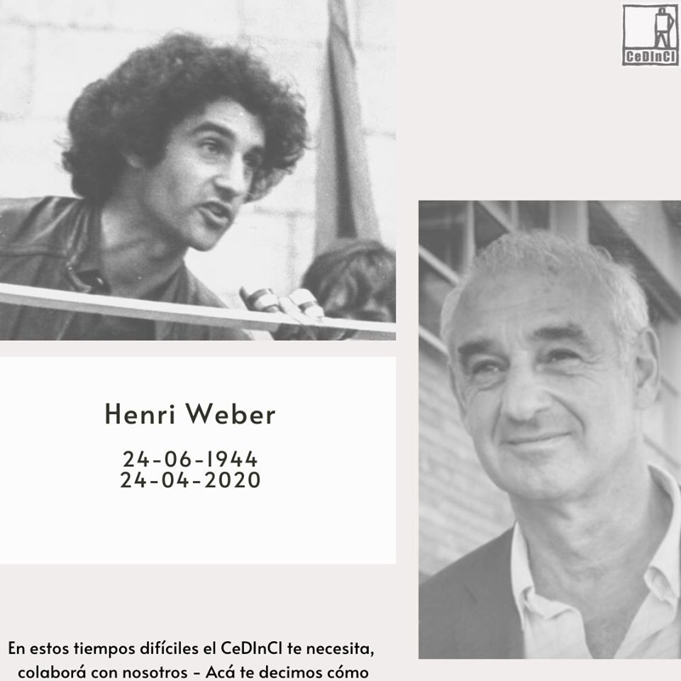 Muere el militante de izquierda francés, Henri Weber
