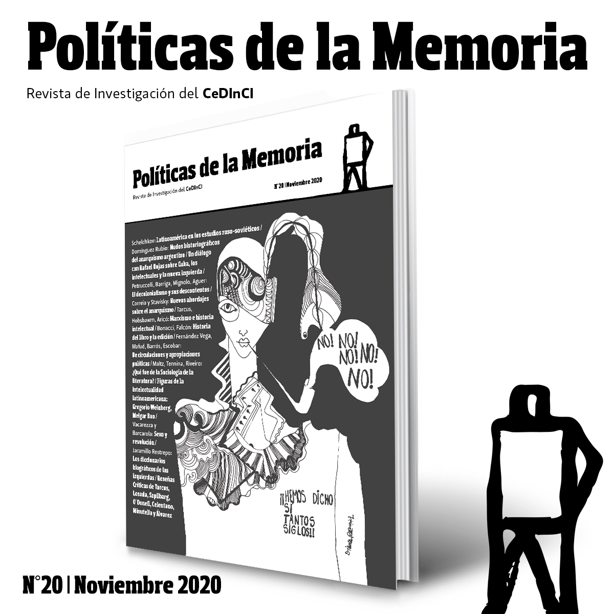 Un nuevo número de Políticas de la Memoria, la revista del CeDInCI